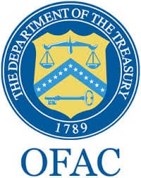 OFAC or Office of Foreign Assets Control Seal